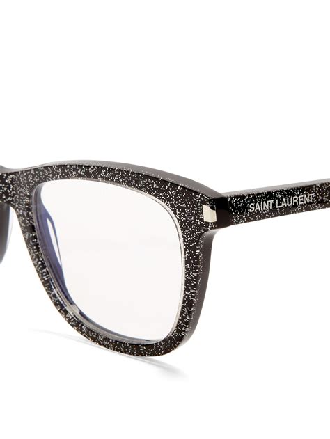 yves saint laurent glitter glasses|yves saint laurent optical glasses.